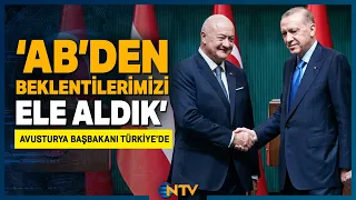 Erdoğan Holds Joint Press Conference with Austrian Chancellor: 'We Discussed Our Expectations fro...