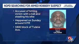 NOPD searching for armed robbery suspect in Mid-City