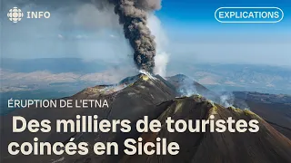 Mount Etna Eruption: Quebecers Stranded in Sicily and Interview with a Volcanologist