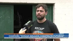 Eduardo Osuna Walter Bender- Campaña 'Donar insumos construye futuro' lanzada por la escuela técnica