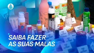 O que pode levar na bagagem de mão? Dicas para organizar sua mala | Viva a Tarde