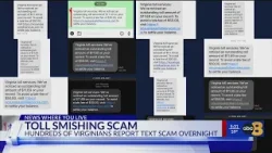Drivers beware: VDOT warns of smishing scam targeting Virginia drivers