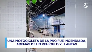 Unrest in Santa Isabel, Villa Nueva, following the removal of a roadblock on the Pacific Highway