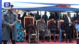 Gov Fubara Commissions Omademe Internal Roads |Live