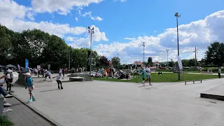 Charity rollerblading competition in Bielawa for little Marysia