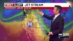 Monday evening weather forecast (1/19)