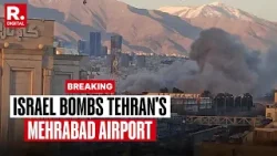 Tehran’s Mehrabad Airport Hit by Israeli Airstrikes | US-Israel Strike