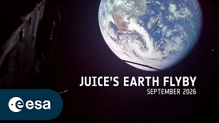 Juice's Earth flyby in stunning images | September 2026