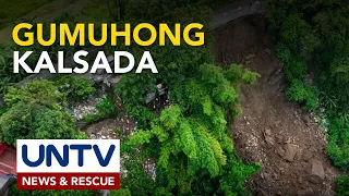 Bulihan–Kaong Road sa Silang Cavite, sarado pa rin dahil sa pagguho; publiko, pinaiiwas