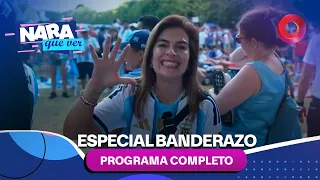 Especial, banderazo argentino en Dallas | #NaraQueVer - Completo 28/06 - El Nueve