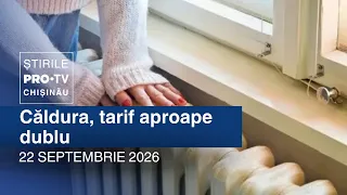 PRO TV News (5:00 PM) | HEATING, NEARLY DOUBLE THE RATE | Moldova