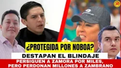 ¿PROTEGIDA POR NOBOA? ? Andrés Durán destapa el blindaje de Roberta Zambrano.