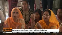 Lotus blooms in Rajasthan despite scorching heat | DD India