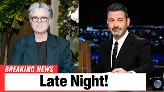 Rosie O'Donnell Warns Trump: 'Buckle Up' in Jimmy Kimmel Live! Debut
