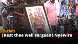 Sergeant Rose Nyawira laid to rest in Mwea-West, Kirinyaga county