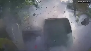 Sanitation worker speaks out after oxygen tank explosion