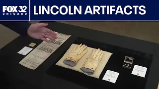 Lincoln’s assassination-day gloves go on display in California