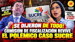 ¡SE SACARON CHISPAS! Herrera enfrenta a Álvarez por los USD 2.600 millones del SUCRE