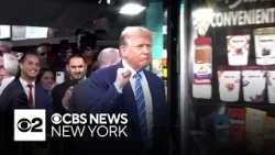 See it: Former President Donald Trump visits NYC bodega