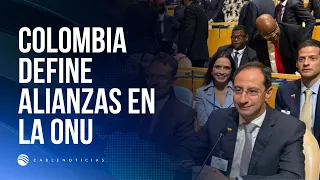 José Manuel Restrepo prepares Colombia's speech for the UN General Assembly