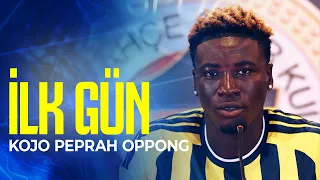 Yeni Transferimiz Kojo Peprah Oppong'un İlk Günü