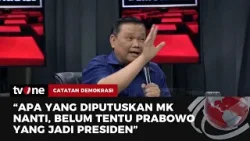 Keputusan MK Belum Keluar, Emrus: Belum Tentu Prabowo jadi Presiden, jadi Tunggu aja | tvOne