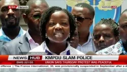 KMPDU slam police over violence during their protest