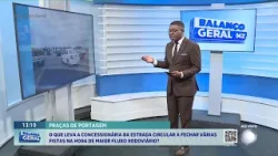 #BalançoGeral: Pistas encerradas e paciência esgotada na Portagem da Costa do Sol #BalançoGeral: Pistas encerradas e paciência esgotada na Portagem da Costa do Sol