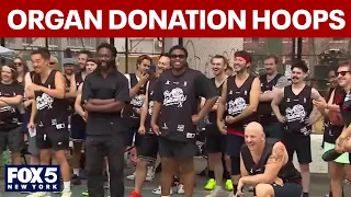 NYC comedians hold charity basketball game honoring organ donor Kenny Forrest
