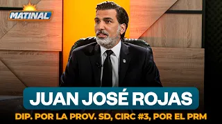 Juan José Rojas, Deputy for Santo Domingo Province, District #3, for the PRM | Matinal