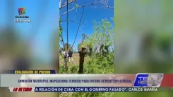 Comisión Municipal de La Ceiba inspecciona terreno para futuro cementerio general
