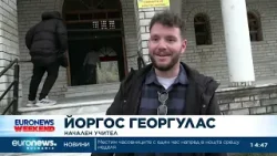 Наклонена църква в Гърция се превърна в сюрреалистична атракция за туристи