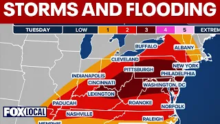 Severe storms, flash floods threaten NYC area l Forecast