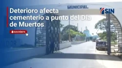 Deterioro afecta cementerio a punto del Día de Muertos