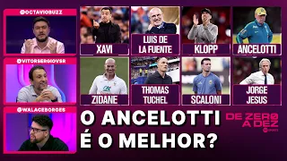 QUAL SELEÇÃO TEM O MELHOR TÉCNICO NA ATUALIDADE? | DE ZERO A DEZ
