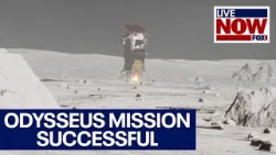 Odysseus moon landing complete: First US lunar landing in more than 50 years | LiveNOW from FOX