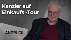 Kanzler auf Einkaufs-Tour - Andruck der Pressetalk