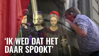 Huis aan de Sarphatistraat laat mensen griezelen door poppen