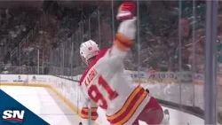 Flames' Nazem Kadri Has Big Night, Pots Pair Of Goals Against Sharks Flames' Nazem Kadri Has Big Night, Pots Pair Of Goals Against Sharks