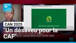CAN 2025 : inverser le résultat de la finale est "un désaveu de la CAF" • FRANCE 24 CAN 2025 : inverser le résultat de la finale est "un désaveu de la CAF" • FRANCE 24