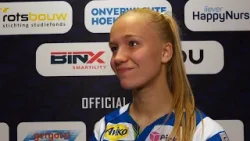 Anne Tijink na wedstrijd De Graafschap Vrouwen tegen FC Groningen Vrouwen Anne Tijink na wedstrijd De Graafschap Vrouwen tegen FC Groningen Vrouwen