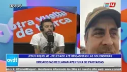 JESUS RIQUELME - BRIGADA LAS GOLONDRINAS - BRIGADISTAS RECLAMAN REAPERTURA DE PARITARIAS JESUS RIQUELME - BRIGADA LAS GOLONDRINAS - BRIGADISTAS RECLAMAN REAPERTURA DE PARITARIAS