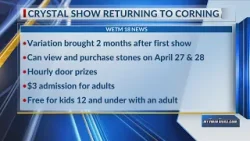 Crystal show returning to Corning