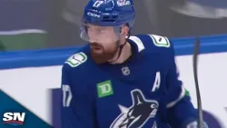 Canucks' Filip Hronek Snipes Top Corner For Late Tying Goal vs. Predators Canucks' Filip Hronek Snipes Top Corner For Late Tying Goal vs. Predators