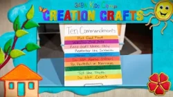 11 - “The 10 Commandments Board” - 3ABN Kids Camp Creation Crafts