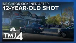 'It’s gotta stop': Neighbor sickened after 12-year-old is shot