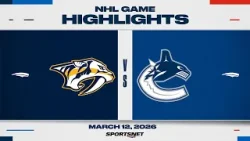 NHL Highlights | Predators vs. Canucks - March 12, 2026 NHL Highlights | Predators vs. Canucks - March 12, 2026