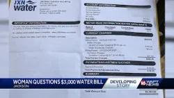 Jackson woman has $3K water bill
