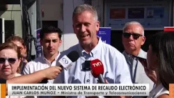Ministro de Transporte presenta avances del sistema de recaudo electrónico en el transporte público Ministro de Transporte presenta avances del sistema de recaudo electrónico en el transporte público