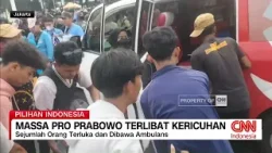 Massa Pro Prabowo Terlibat Kericuhan